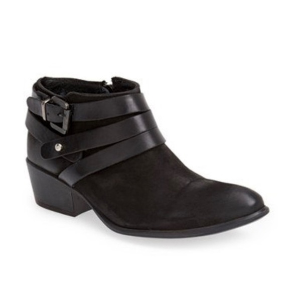 NWOT Steve Madden Regent Leather Booties - Picture 1 of 16